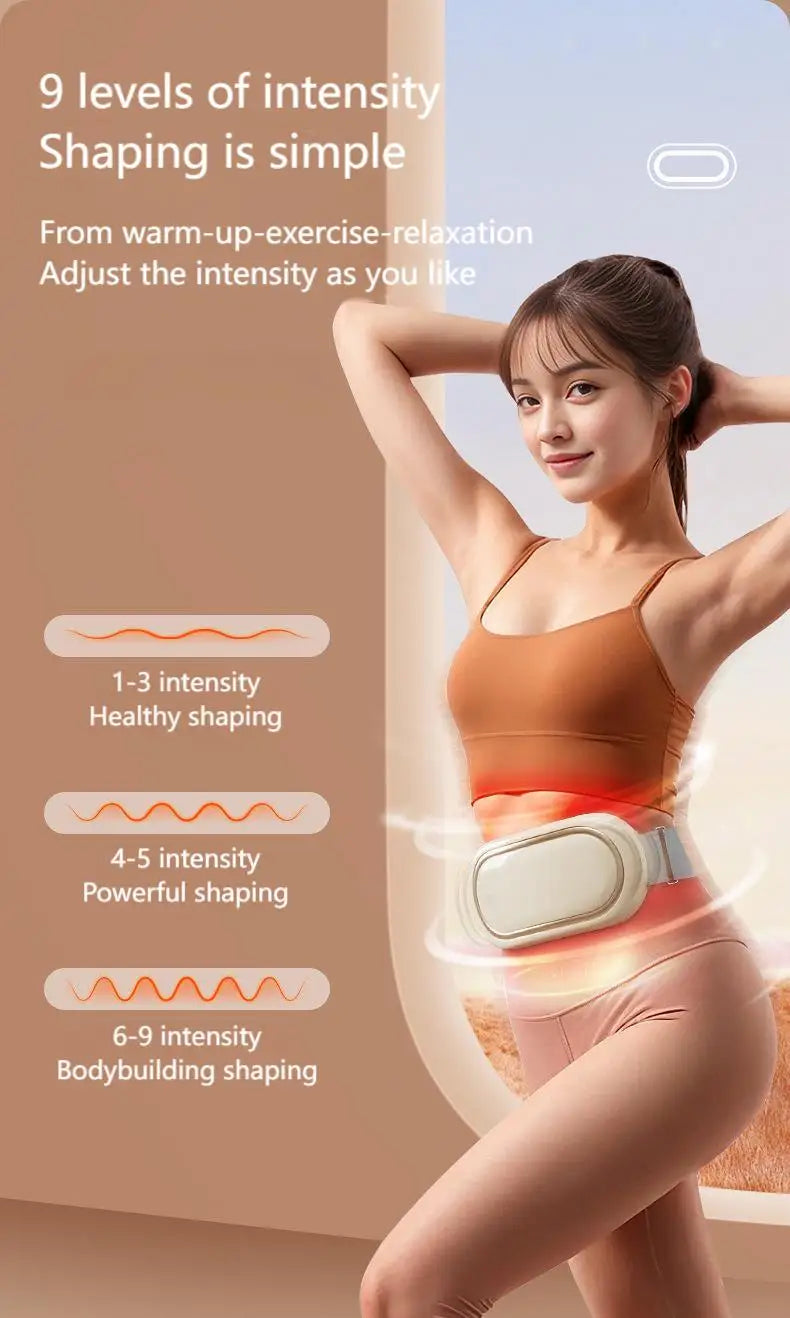 creatidrop Beauty & Personal Care Lazy Fat Heating Slimming Belly Massage Belt