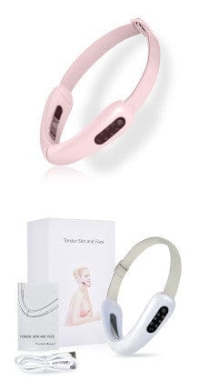 creatidrop Beauty & Personal Care Pink and white / USB Micro-current IPL Facial Lifting Massager Facial Lifting Massager