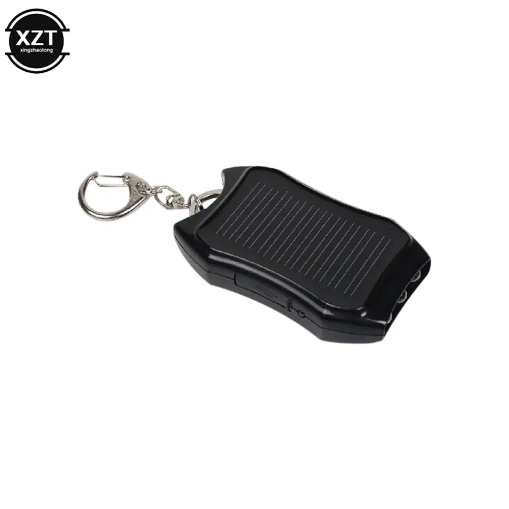 Trendzoy 1000mAh Solar Keychain Power Bank & Flashlight