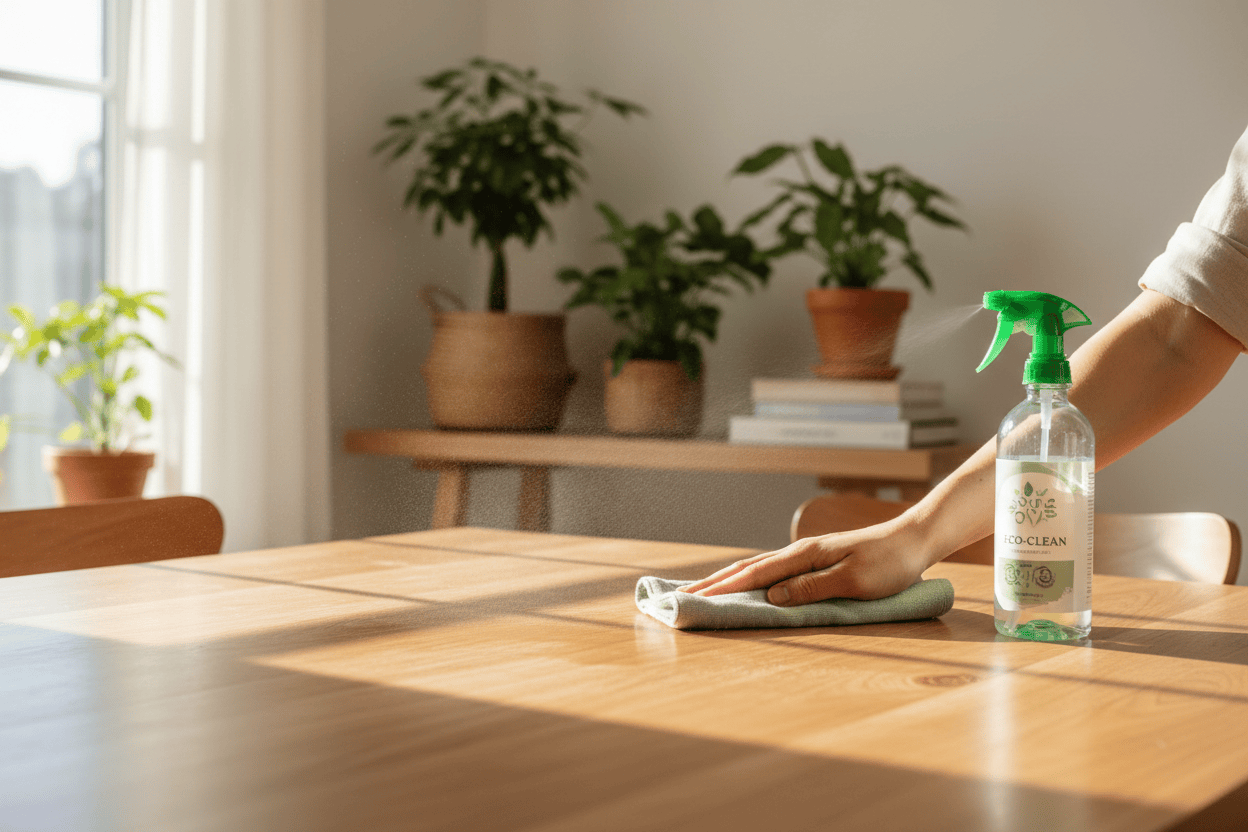 Trendzoy Home Care Default Furniture Cleaner + Polish, Olive Oil & Citrus, 22 fl oz (650 ml)