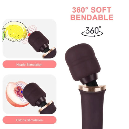 Hannibal Huge Magic Handheld Massager Wand Clitoris Stimulation