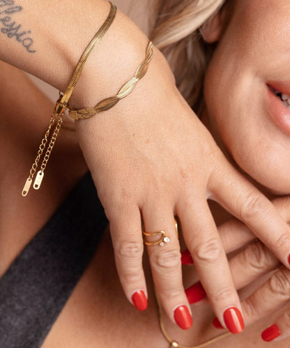 AV Gioielli Bracciale Bracciale Sinuosa