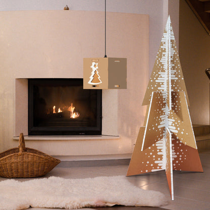 Rippotai Albero di Natale Albero di Natale White Christmas: Eleganza e Sostenibilità per il Tuo Natale