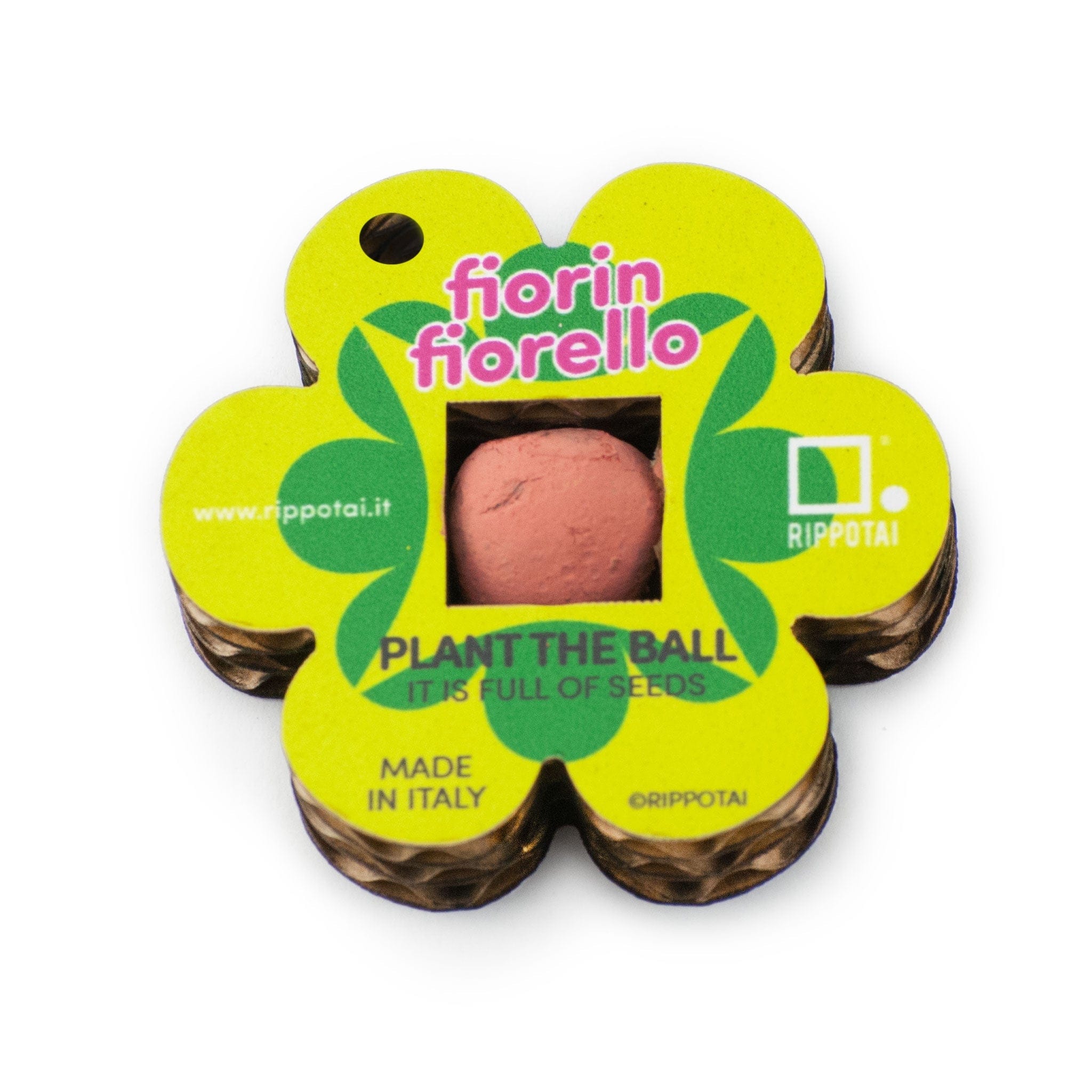 Rippotai Bombe semi Fiore finto ecologico con semi di fiori veri! - 2 pezzi