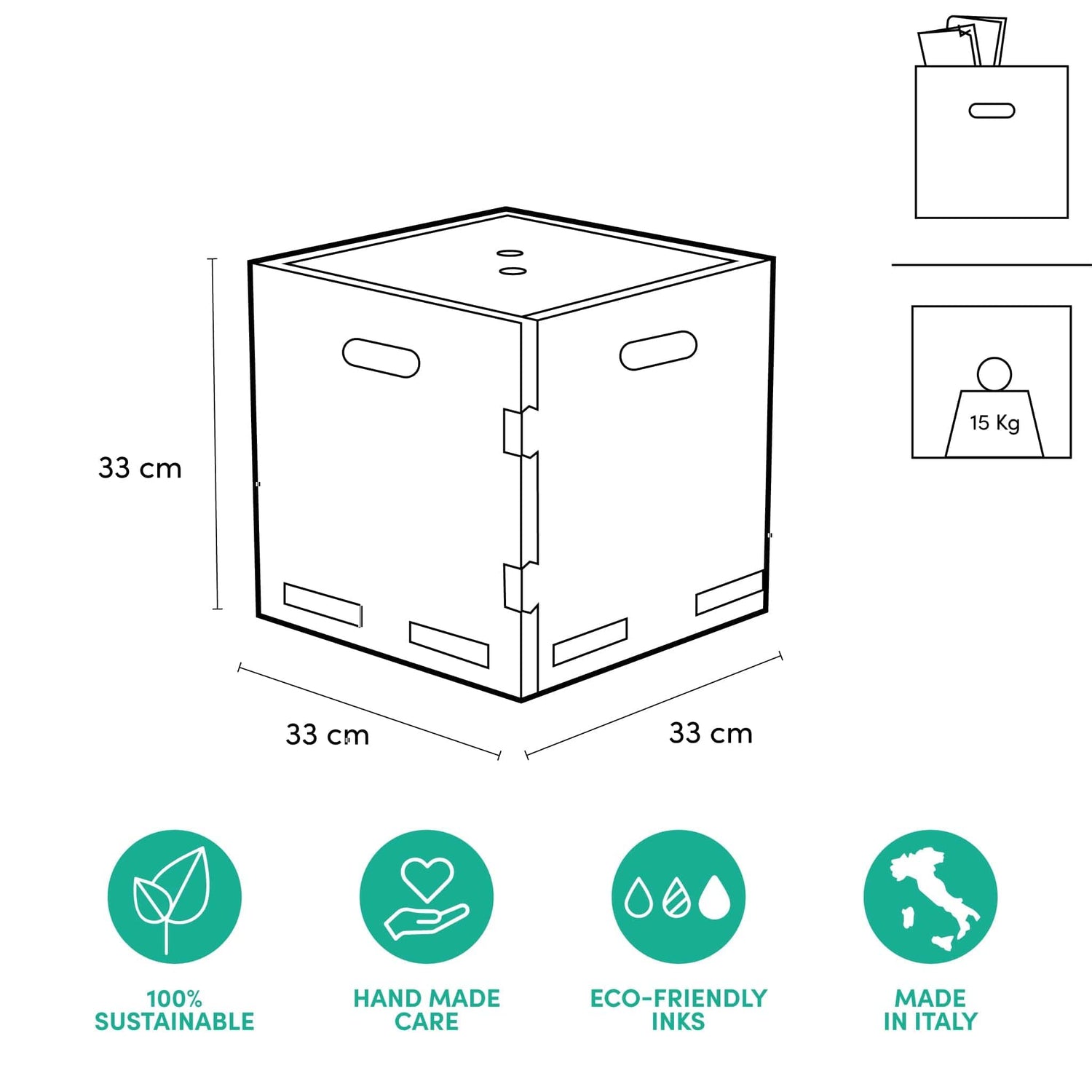Rippotai Contenitore Contenitori portagiochi per la cameretta