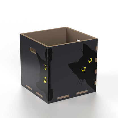 Rippotai Cuccia per gatti eco-sostenibile BlackCatpotai