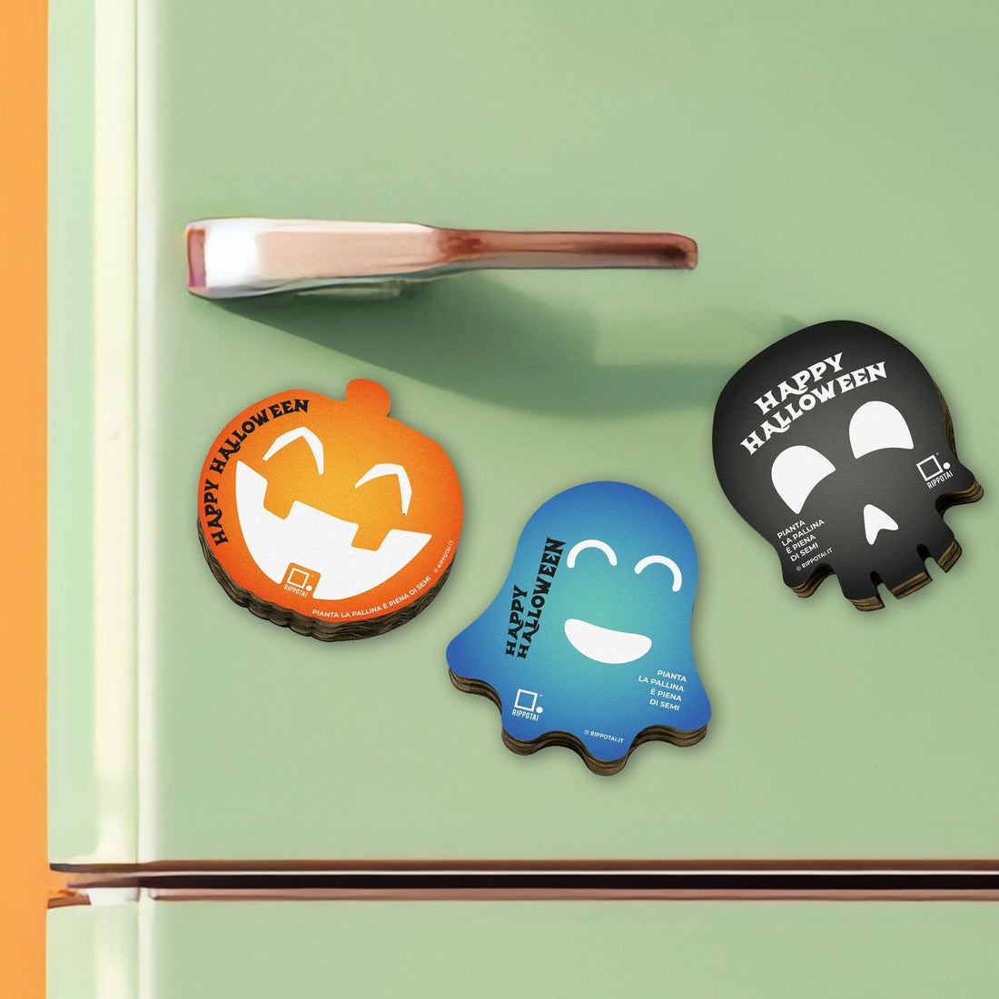 Rippotai Halloween Calamite Frigo Halloween - Magneti Sostenibili e Multifunzionali