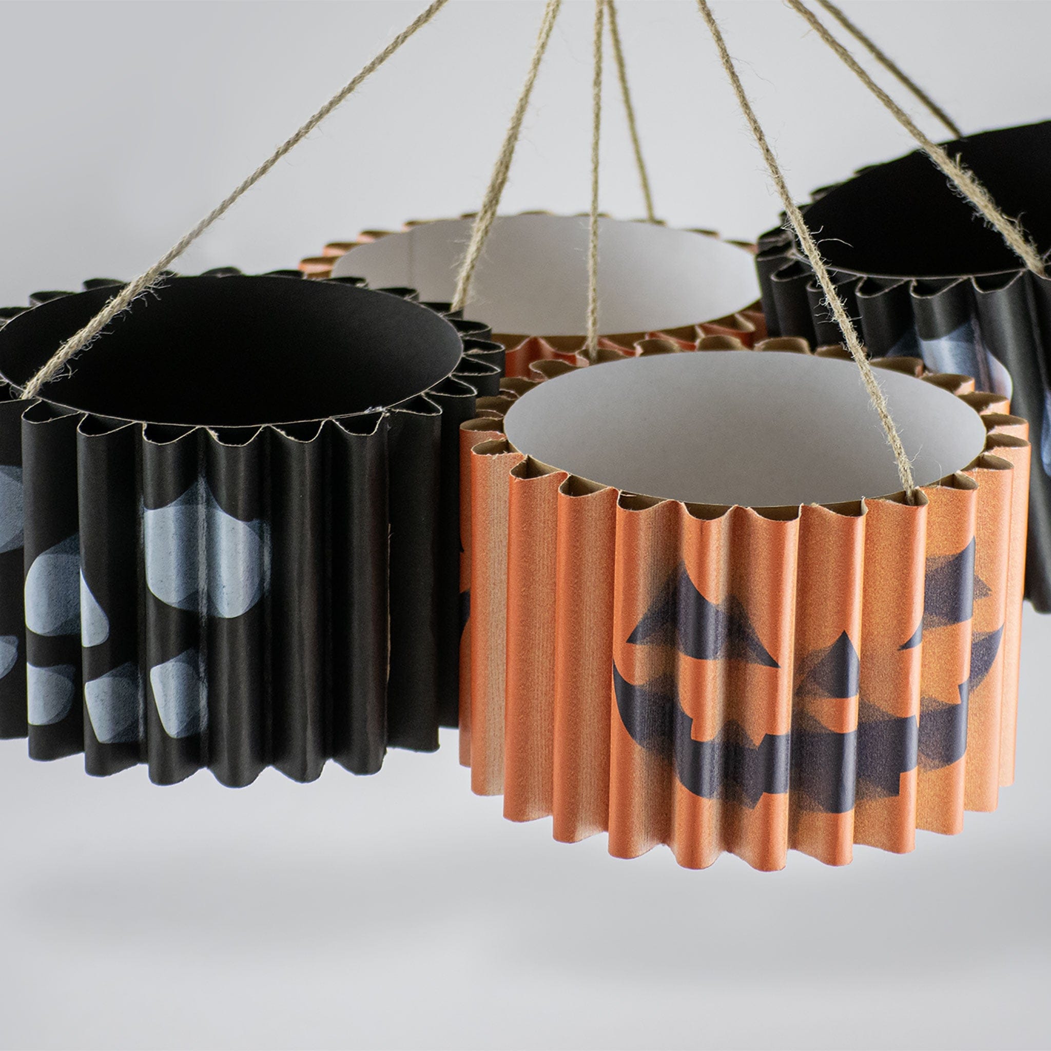 Rippotai Halloween Cestino Halloween a forma di zucca riutilizzabile – Porta caramelle e paralume decorativo