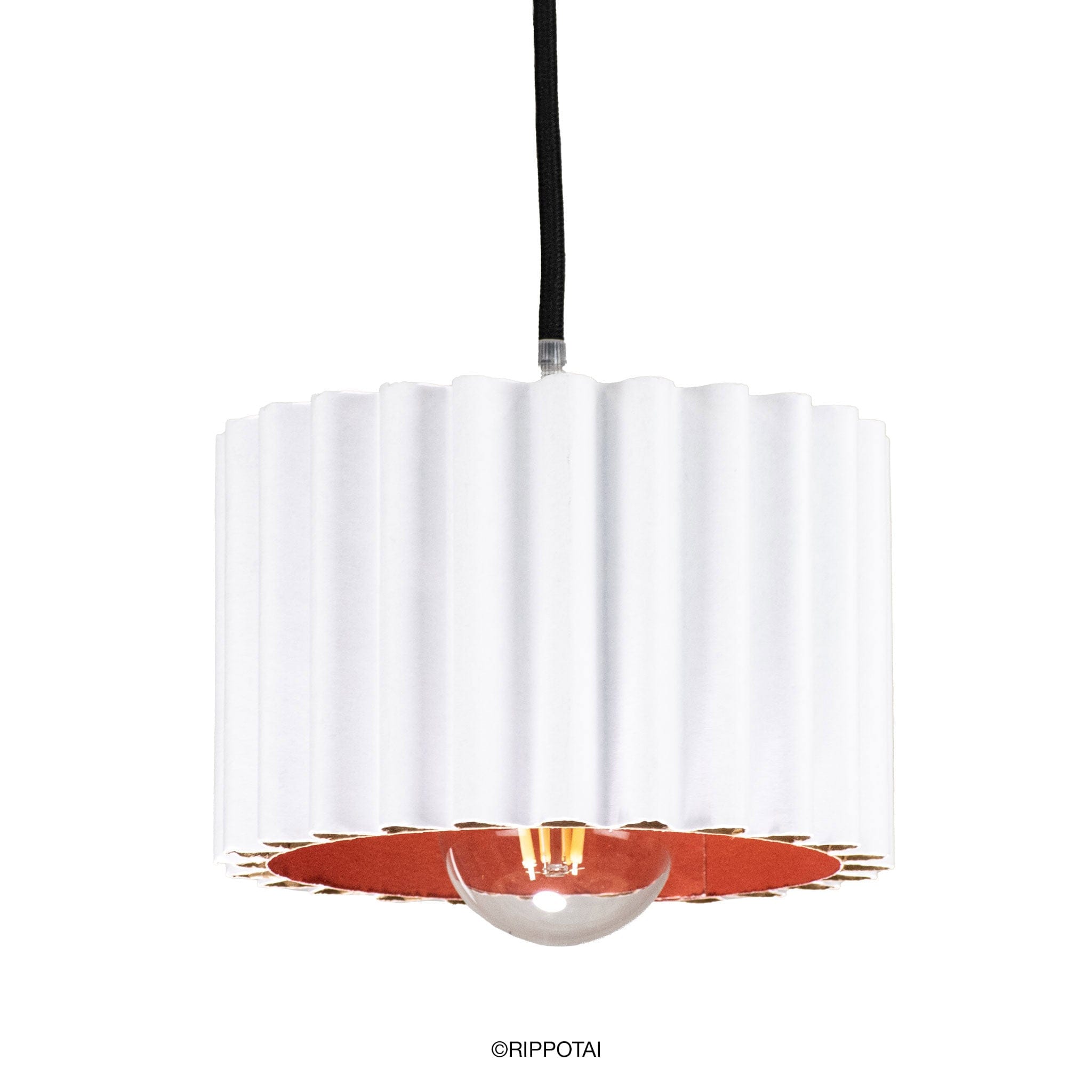 Rippotai Illuminazione interno rosso Paralumi Particolari per Lampade ecologiche - Wavepotai small