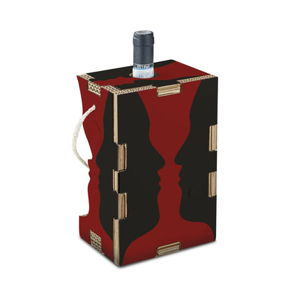 Rippotai Illuminazione Porta Bottiglia Vino Wine Lover – Design Innovativo ed Eco-Friendly