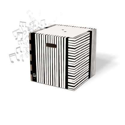 Rippotai Pouf musicale Casse audio Soundpotai Optical – Pouf di design multisensoriali 40×40