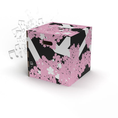 Rippotai Pouf musicale Rosa Casse audio Bluetooth Soundpotai Hello Spring – Pouf di design