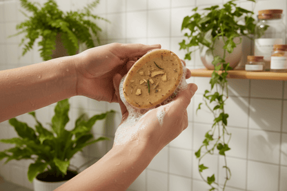 Trendzoy Hair Care Natural Shampoo Soap Bar - Silicone Free with Ginger &amp; Rosemary