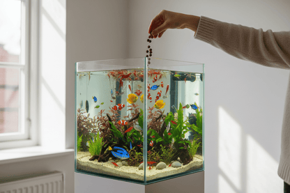 Trendzoy Pet Supplies M / WHITE Premium Fish Food for Aquarium - Crystal Shrimp &amp; Bottom Feeders 40g