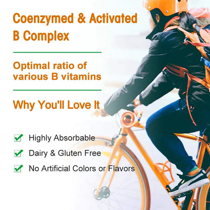 Trendzoy Vitamin B Complex Supplement, Supports Energy, Immune Health, Antioxidant Supplement
